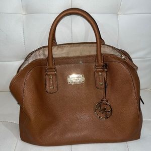 MICHAEL KORS brown tote bag